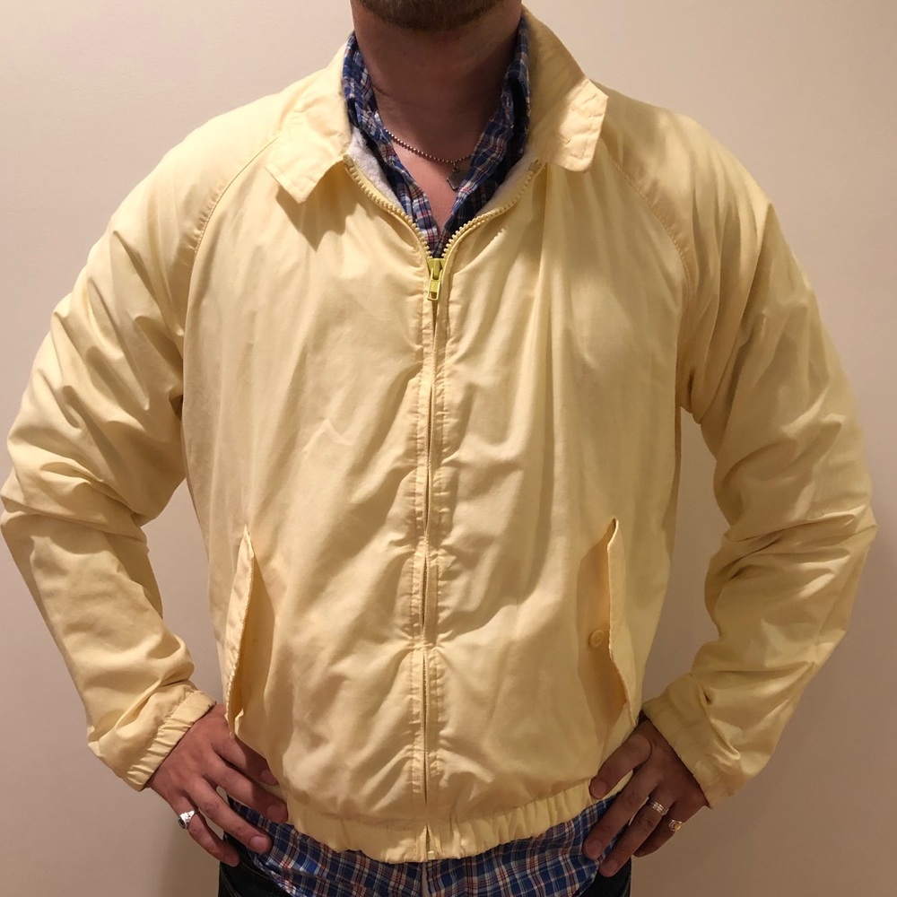 Vintage Jack Nicklaus Golden Bear Yellow Jacket M